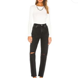 Cherie High Rise Straight in Distortion AGOLDE, Size 26